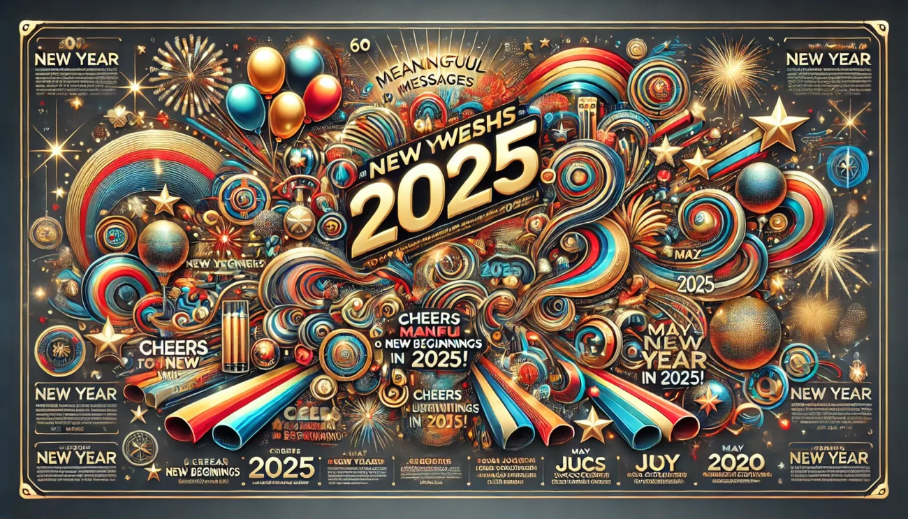 60+ Meaningful New Year Wishes and Messages to Celebrate and Welcome 2025