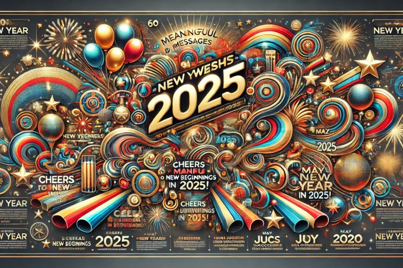 60+ Meaningful New Year Wishes and Messages to Celebrate and Welcome 2025